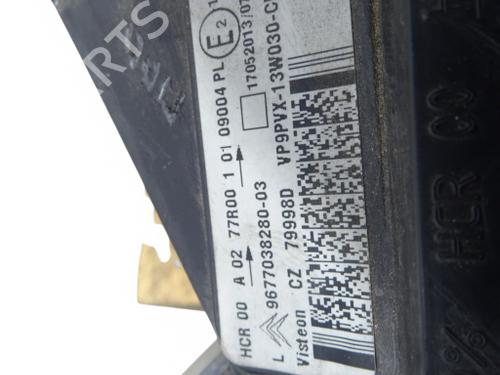 Used Left headlight Left headlight CITROËN C3 II (SC_) 1.4 HDi 70 (SC8HZC, SC8HR0, SC8HP4) (68 hp) 40453441 40453441