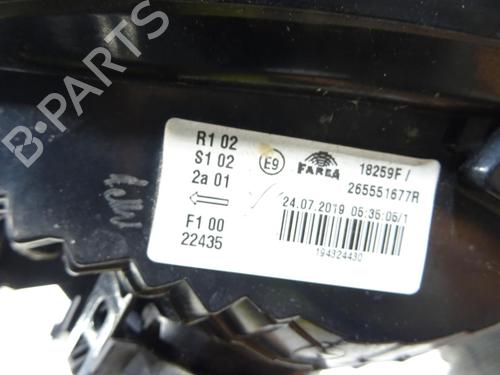 Left taillight RENAULT TWINGO III (BCM_, BCA_) 0.9 TCe 95 | BP29838647C34