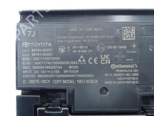 Used Control unit Control unit TOYOTA YARIS CROSS (MXP_) 1.5 Hybrid (MXPJ10) (116 hp) 40124073 40124073