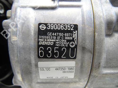 AC compressor OPEL CORSA E (X15) 1.4 Turbo (08, 68) | BP26657094M34  - Image 6