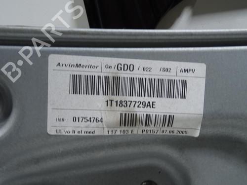 Front left window mechanism VW TOURAN (1T1, 1T2) 2.0 TDI 16V | BP24295812C22 