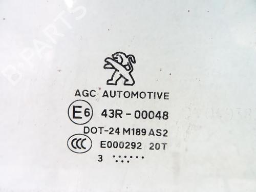 Rear left door window PEUGEOT 2008 I (CU_) 1.6 HDi | BP20039844C20