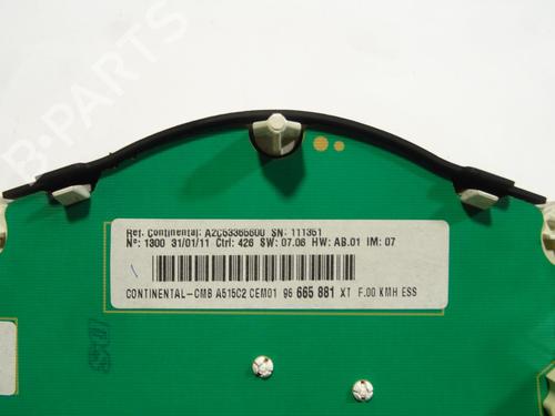 Instrument cluster CITROËN C3 II (SC_) 1.4 | BP24295850C47  - Image 7