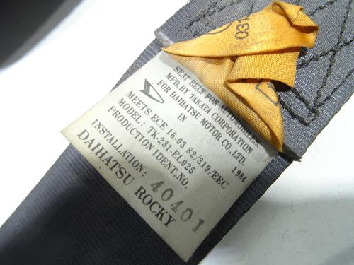 Used Front right seatbelt Front right seatbelt 37724905 37724905