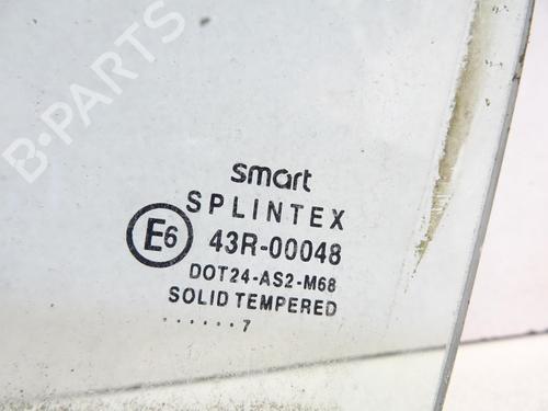 Front left door window SMART CITY-COUPE (450)  | BP20064616C18 