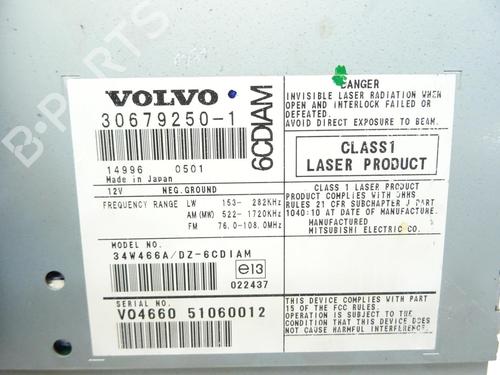 Radio VOLVO V50 (545) 1.8 | BP32094132E6