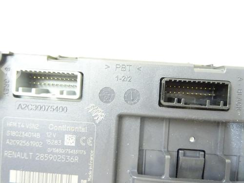 Card reader RENAULT CAPTUR I (J5_, H5_) 1.5 dCi 110 | BP37998069E4 - Image 2