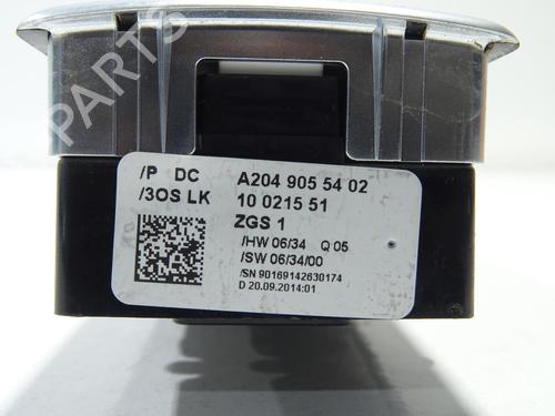 Used Left front window switch Left front window switch MERCEDES-BENZ GLK-CLASS (X204) 250 CDI 4-matic (204.982, 204.904) (204 hp) 26936681 26936681