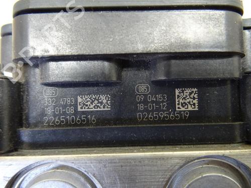 Used ABS pump PEUGEOT BOXER Van 2.0 BlueHDi 130 (130 hp) 20052548