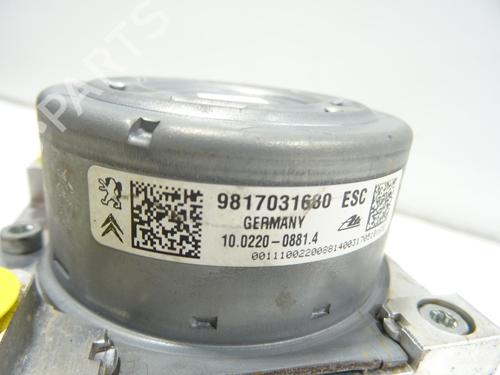 ABS pump PEUGEOT 208 I (CA_, CC_) 1.6 HDi / BlueHDi 75 | BP27972895M43 