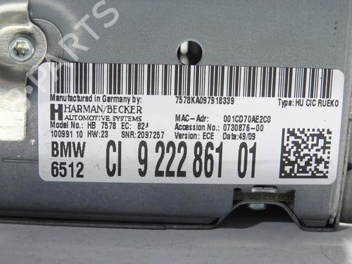 Used Radio Radio BMW X1 (E84) xDrive 20 d (177 hp) 34109299 34109299