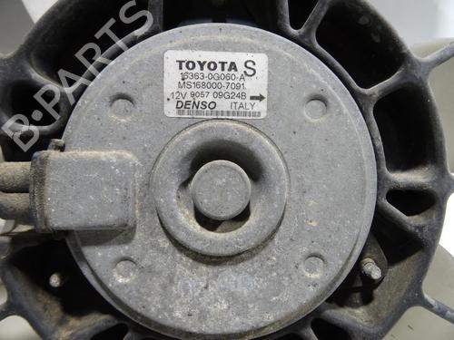 Used Radiator fan Radiator fan TOYOTA AVENSIS Estate (_T25_) 2.0 D-4D (CDT250_, CDT250R) (116 hp) 20177653 20177653