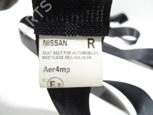 Used Front right seatbelt Front right seatbelt NISSAN PULSAR Hatchback (C13) 1.2 DIG-T (115 hp) 27716431 27716431