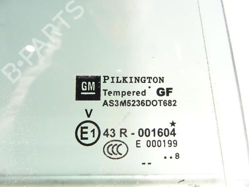 Rear right door window OPEL ZAFIRA / ZAFIRA FAMILY B (A05) 1.7 CDTI (M75) | BP29631406C21 