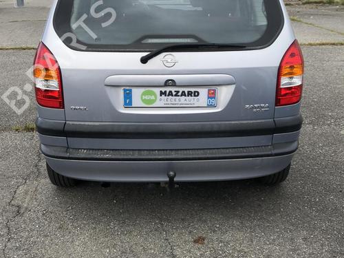 Rear right window mechanism OPEL ZAFIRA A MPV (T98) 2.0 DTI 16V (F75) | BP20038041C25 