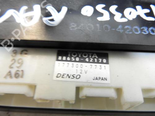 Used Climate control Climate control TOYOTA RAV 4 II (_A2_) 2.0 D 4WD (CLA20_, CLA21_, CLA20R, CLA21R) (116 hp) 20072934 20072934