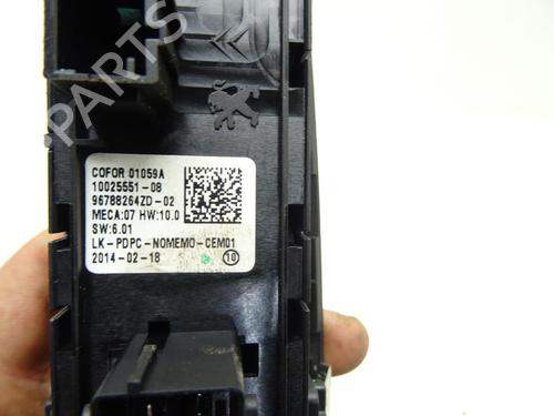 Used Left front window switch Left front window switch PEUGEOT 308 II (LB_, LP_, LW_, LH_, L3_) 1.6 HDi / BlueHDi 115 (115 hp) 32479331 32479331