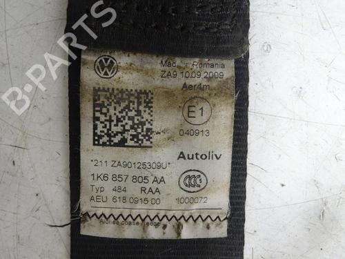 Rear left seatbelt VW GOLF VI (5K1) 2.0 TDI | BP26933532I29 - Image 2