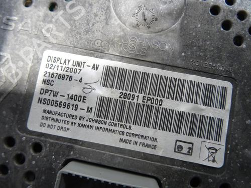 Display monitor NISSAN QASHQAI / QASHQAI +2 I (J10, NJ10, JJ10E) 2.0 dCi All-wheel Drive | BP21076521C48 
