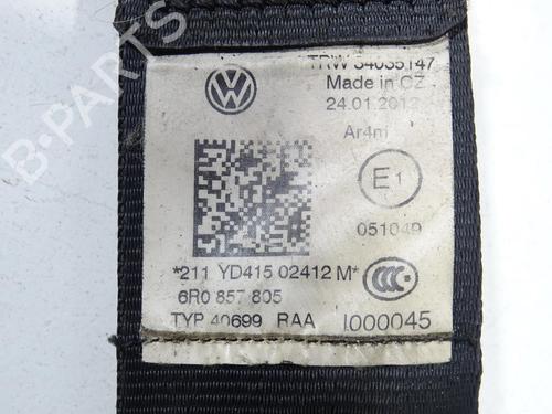 Used Rear left seatbelt Rear left seatbelt VW POLO V (6R1, 6C1) [2009-2022] 23785943 23785943