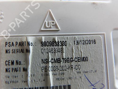 Used Instrument cluster PEUGEOT 308 II (LB_, LP_, LW_, LH_, L3_) 1.6 BlueHDi 120 (120 hp) 20046481