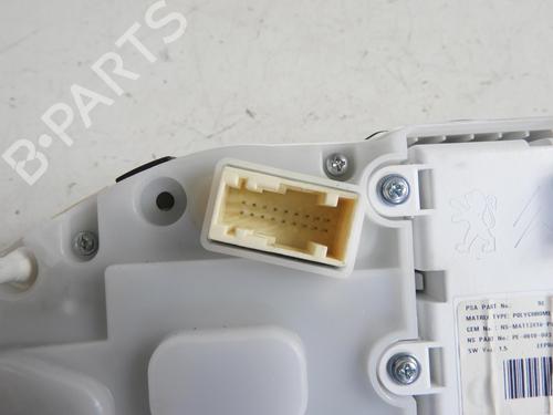 Instrument cluster PEUGEOT 208 I (CA_, CC_) 1.2 VTI 82 | BP21969600C47 