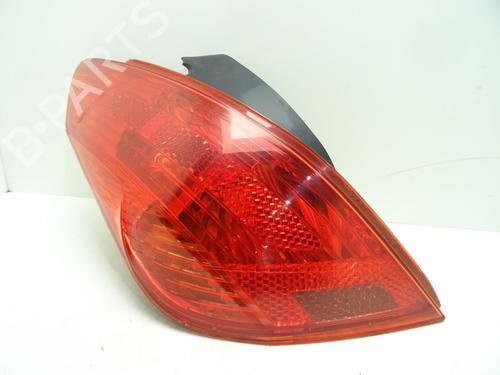 Used Left taillight PEUGEOT 308 I (4A_, 4C_) 1.6 HDi (92 hp) 28325659