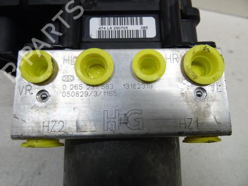 Used ABS pump ABS pump OPEL MERIVA A MPV (X03) 1.3 CDTI (E75) (69 hp) 20055228 20055228