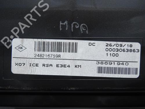 Instrument cluster RENAULT TWINGO III (BCM_, BCA_) 1.0 SCe 70 (BCMB) | BP37651997C47 - Image 2