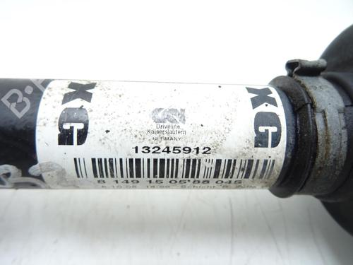 Used Left front driveshaft Left front driveshaft OPEL ZAFIRA / ZAFIRA FAMILY B (A05) 1.9 CDTI (M75) (100 hp) 29998224 29998224