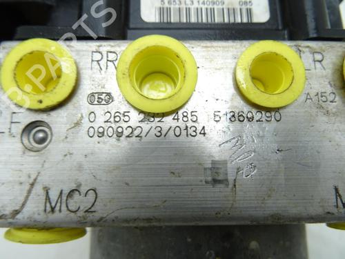 ABS pump FIAT PUNTO EVO (199_) 1.3 D Multijet (199AXC1A, 199BXC1A, 199AXT1A, 199BXT1A) | BP24295622M43 