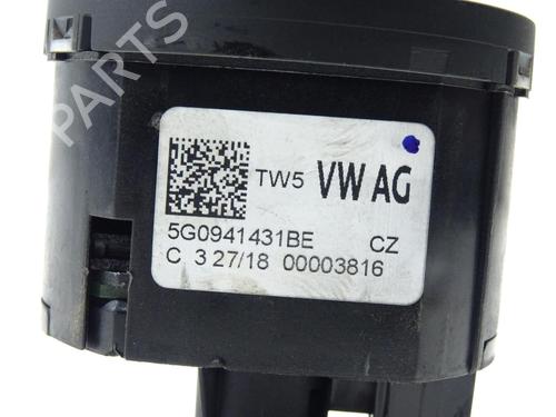 Used Headlight switch Headlight switch VW GOLF VII (5G1, BQ1, BE1, BE2) 1.4 GTE Hybrid (204 hp) 33236846 33236846