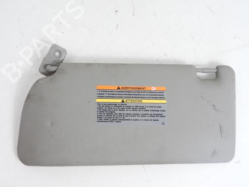 Used Left sun visor NISSAN NAVARA NP300 (D40) 2.5 dCi 4WD (D40TT, D40T, D40M, D40BB) (190 hp) 20068663