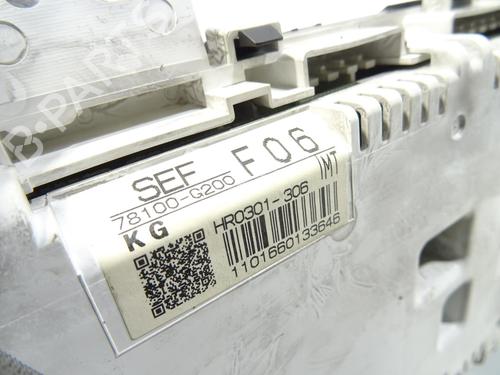 Instrument cluster HONDA ACCORD VII (CL, CN) 2.2 i-CTDi (CN1) | BP21519919C47 