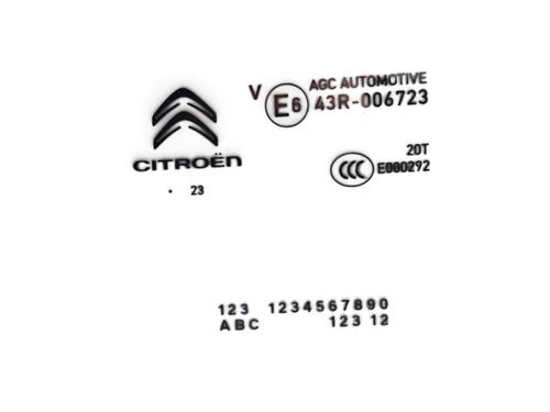 rear-left-door-window-citroen-c3-iii-sx-2016-40530193 main image