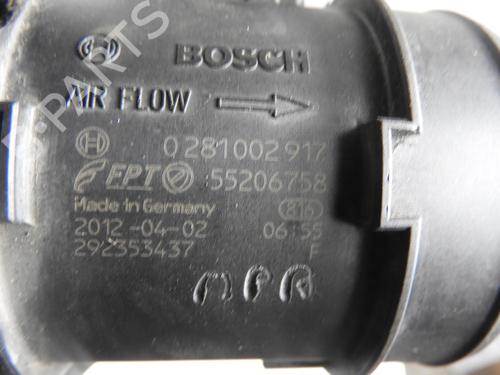 Used Mass air flow sensor Mass air flow sensor SUZUKI SWIFT IV (FZ, NZ) 1.3 DDiS (AZG413D, ZC02S, ZC92S) (75 hp) 20053926 20053926