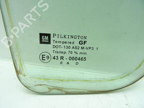 Front right quarter glass OPEL AGILA (A) (H00) 1.2 16V (F68) | BP24865010C112 