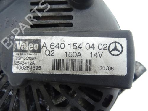 Used Alternator Alternator MERCEDES-BENZ B-CLASS Sports Tourer (W245) B 200 CDI (245.208) (140 hp) 28210867 28210867