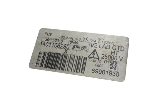 Left headlight PEUGEOT 807 (EB_) 2.0 HDi | BP36540862C28 - Image 3