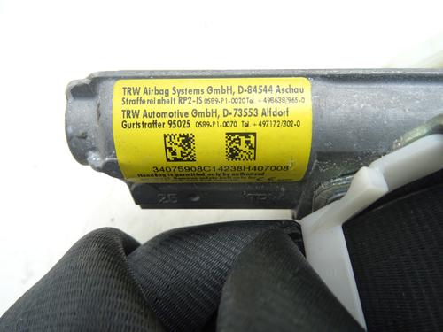 Front right seatbelt DS DS 3 (SA_) 1.2 VTi 82 (SAHMZ6) | BP28209484I25  - Image 8