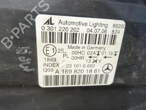 Right headlight MERCEDES-BENZ B-CLASS Sports Tourer (W245) B 200 CDI (245.208) | BP29020595C29 