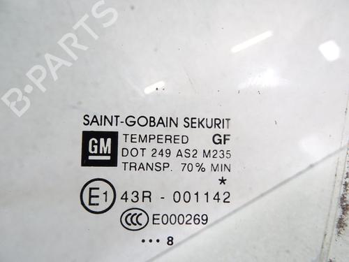 Used Rear left door window OPEL CORSA D (S07) 1.3 CDTI (L08, L68) (75 hp) 20039451