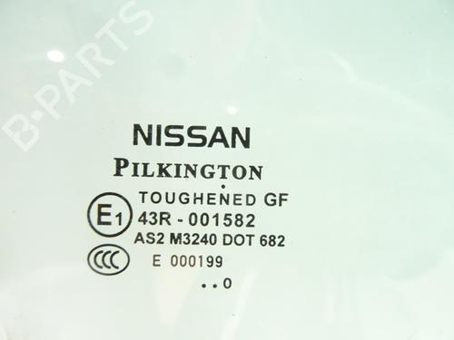 Front right door window NISSAN QASHQAI / QASHQAI +2 I (J10, NJ10, JJ10E) 2.0 dCi | BP25759265C19 