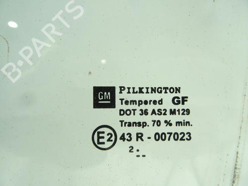 Rear left door window OPEL ZAFIRA A MPV (T98) 2.2 DTI 16V (F75) | BP21387968C20 