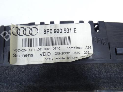 Instrument cluster AUDI A3 (8P1) 2.0 TDI | BP20333221C47 