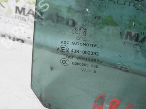 Rear left door window PEUGEOT 5008 (0U_, 0E_) 1.6 HDi | BP20040583C20 