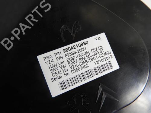 Instrument cluster PEUGEOT 5008 (0U_, 0E_) 2.0 HDi 150 / BlueHDi 150 | BP20056826C47 