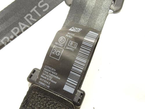 Rear left seatbelt CITROËN C4 CACTUS 1.2 VTi 82 | BP23788362I29  - Image 5