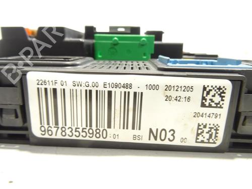 Fuse box PEUGEOT 208 I (CA_, CC_) 1.2 VTI 82 | BP20640213E1 