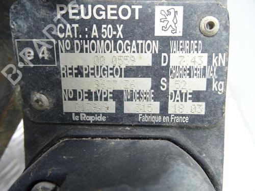 Trækkugle/Mekanisme Trækkugle/Mekanisme PEUGEOT 306 Hatchback (7A, 7C, N3, N5) 1.9 D (68 hp) 31024021 31024021